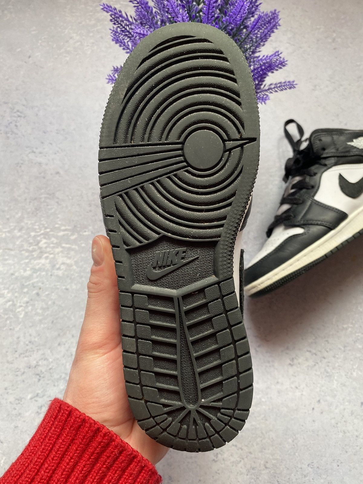 Jordan Brand Nike Air Jordan Panda Elephant Black/White Size EUR 36 Size US 5.5 / IT 35.5 - 12 Thumbnail
