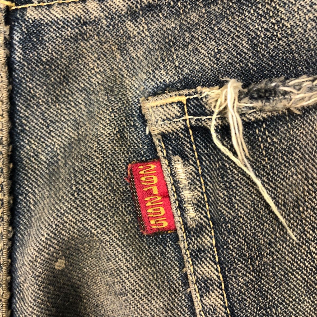 Hysteric Glamour 📌Vintage Denim Jeans Punk Design 291295=Homme Size US 32 / EU 48 - 14 Thumbnail