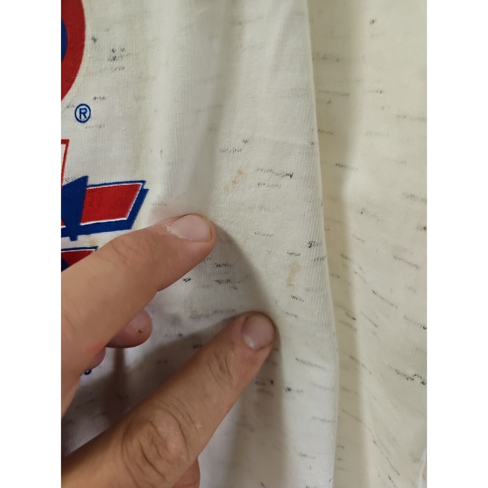 Other VTG Trench Chicago Cubs T-shirt XL USA Made Single Stitch Size US XL / EU 56 / 4 - 7 Thumbnail