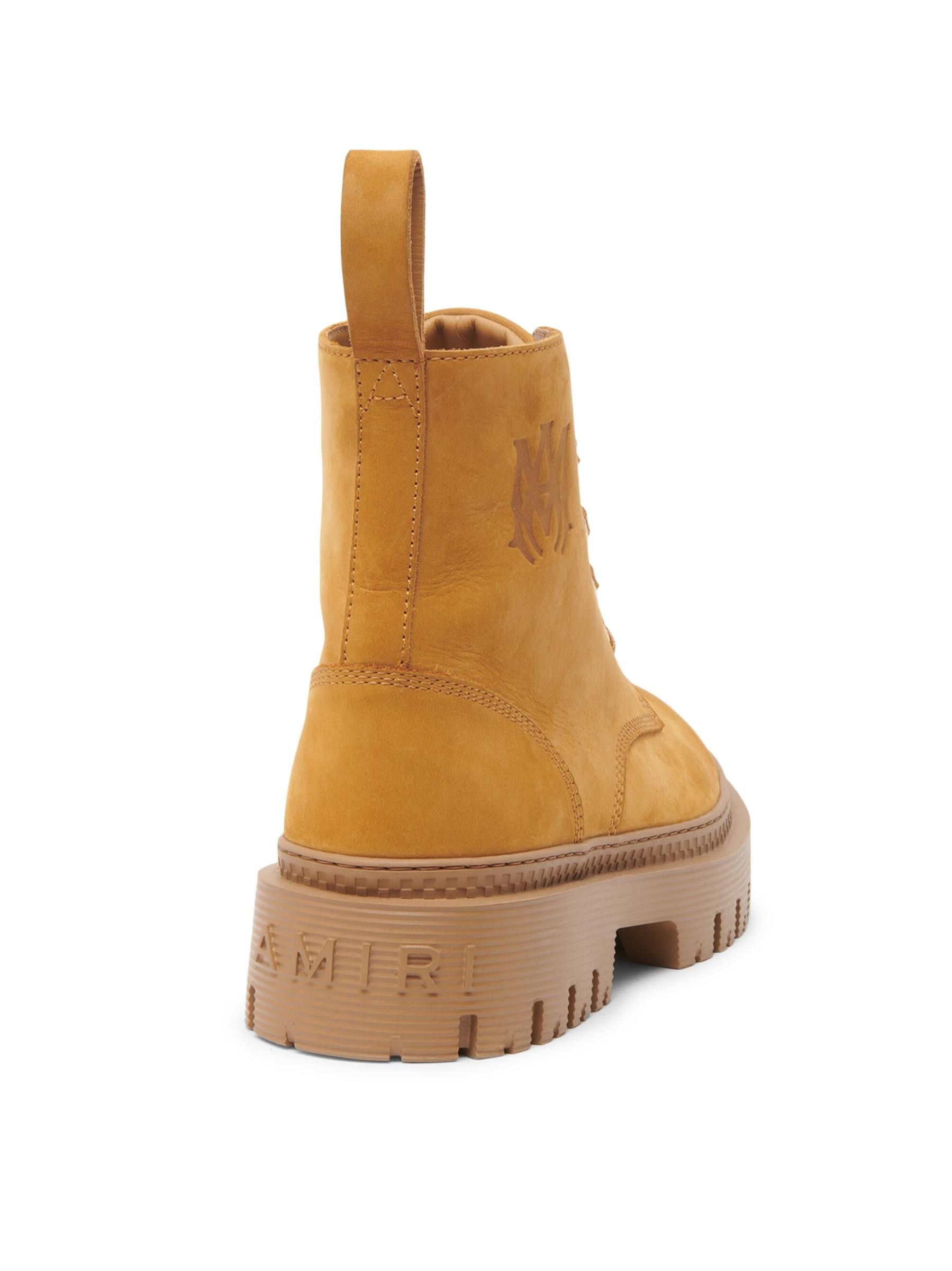 Amiri os11x0725 Ma Jumbo Leather Boots in Wheat Size US 8 / EU 41 - 2 Thumbnail