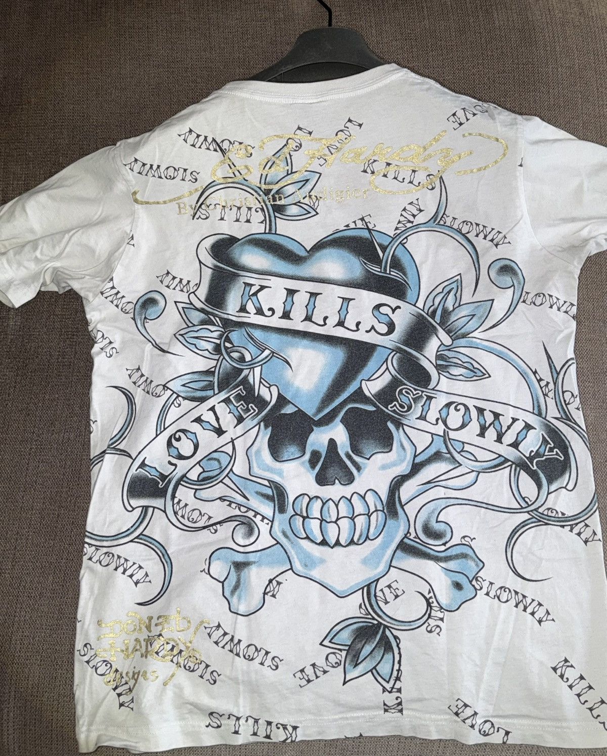 Christian Audigier × Ed Hardy Original rare Ed hardy T shirt Size US M / EU 48-50 / 2 - 5 Thumbnail