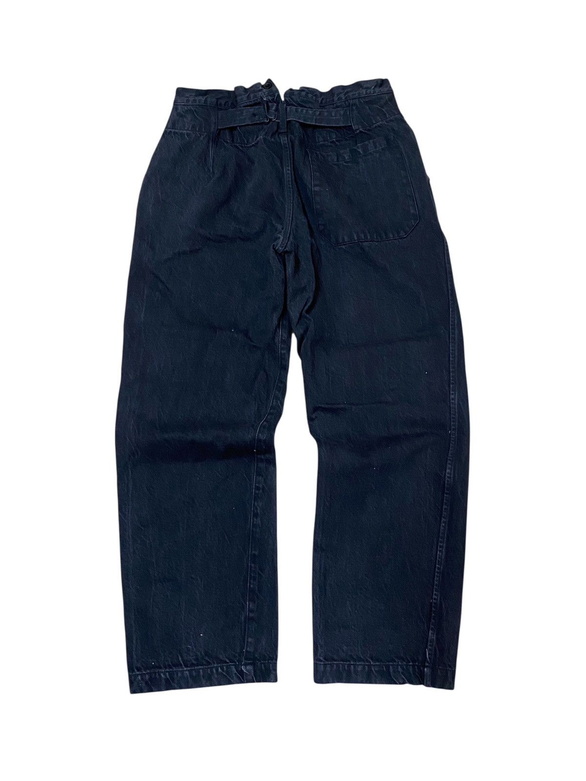 Comoli Comoli us navy style pants buckle back Size US 29 - 3 Thumbnail