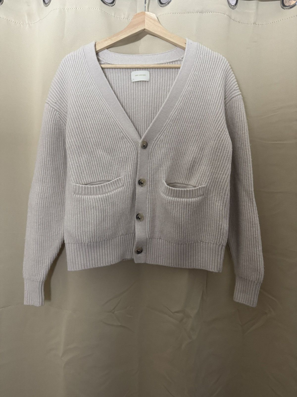 Aime Leon Dore Waffle Knit Cardigan Size US XS / EU 42 / 0 - 1 Thumbnail