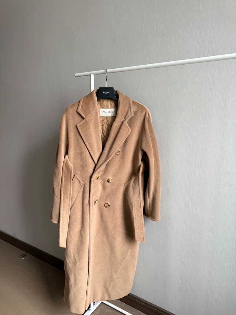 Max Mara Max Mara 101801 Camel Coat Size S / US 4 / IT 40 - 1 Thumbnail