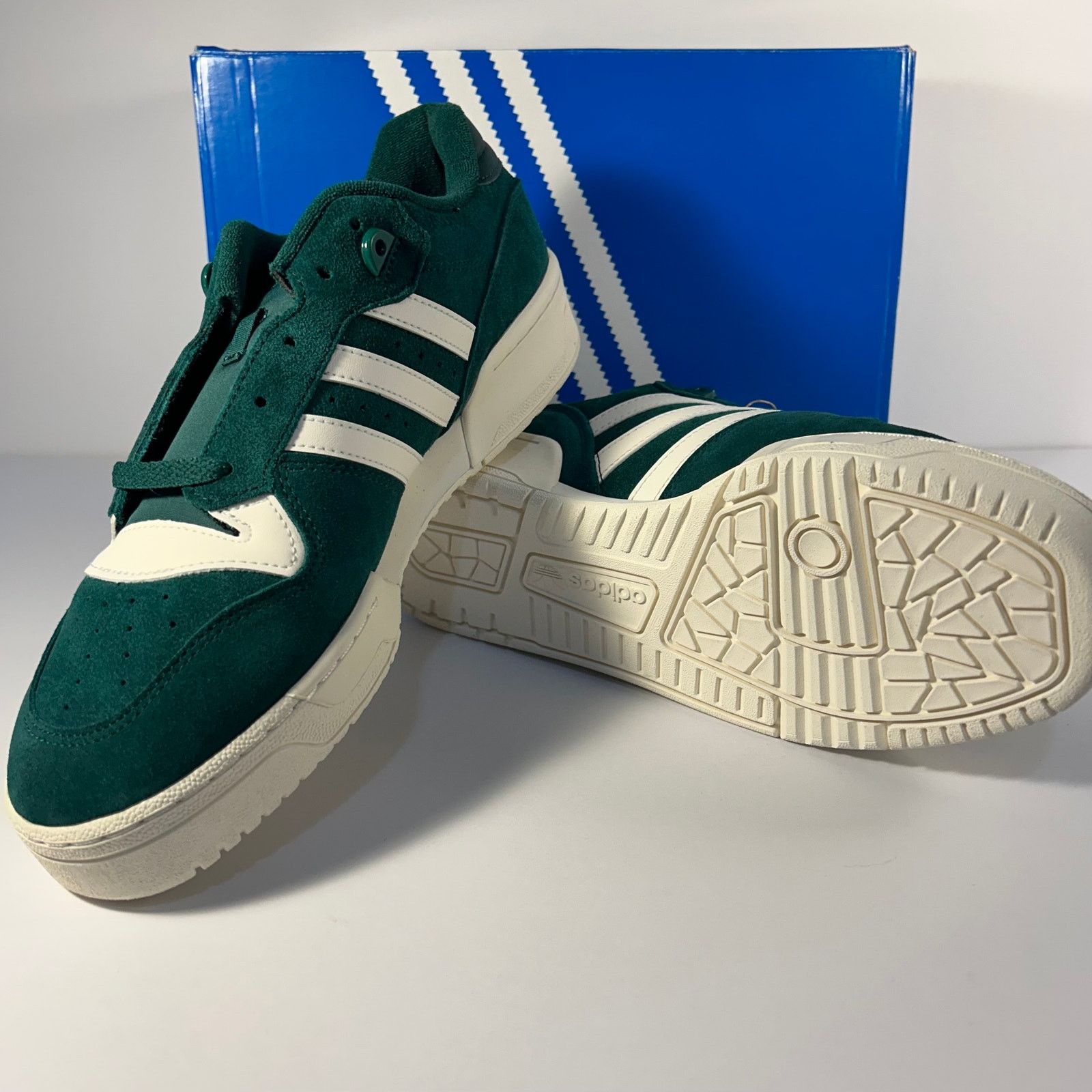 Adidas Adidas Originals Rivalry Low Collegiate Green Size 10 Size US 10 / EU 43 - 9 Thumbnail