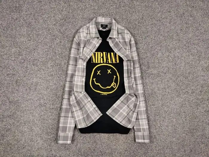 Flannel × Vintage Vintage Flannel Shirt Travis Scott Y2K USA Style Size US M / EU 48-50 / 2 - 1 Thumbnail