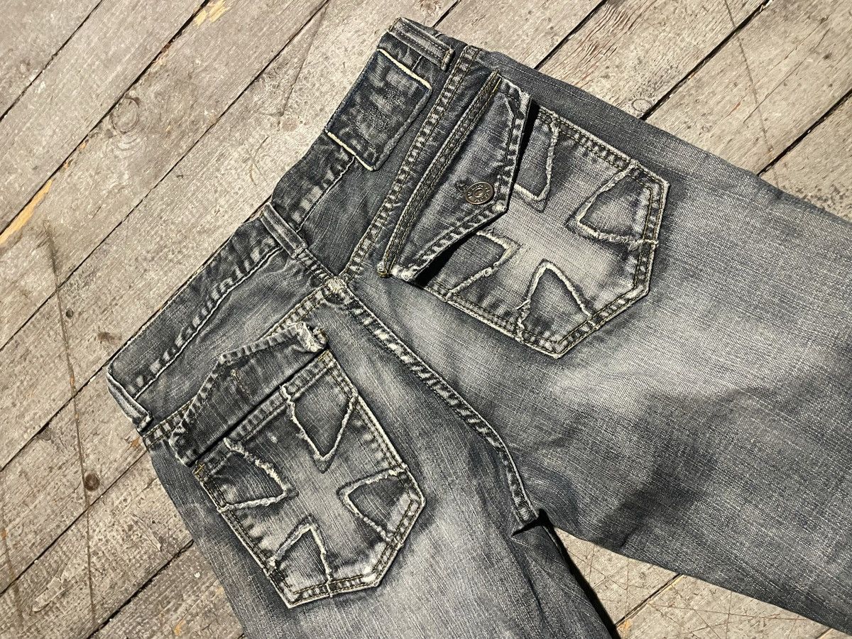 Helix × Vintage Y2K Helix Boot Cut Jeans Size US 32 / EU 48 - 6 Thumbnail