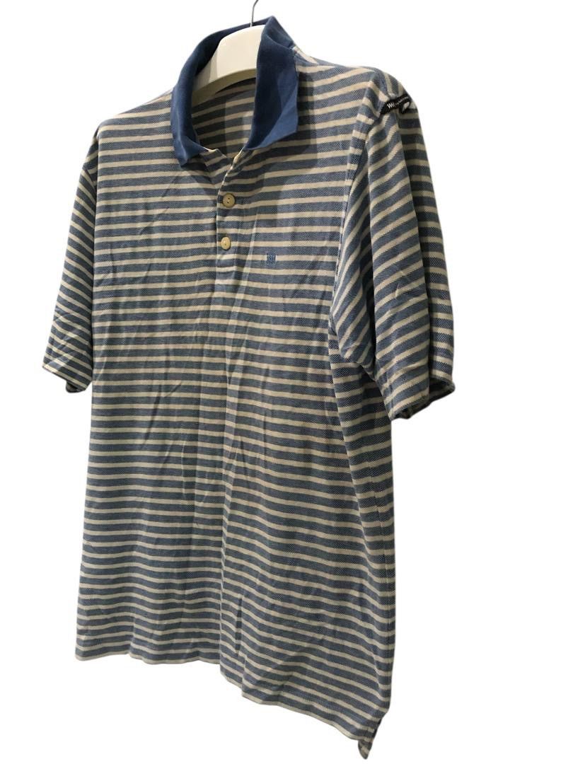 Issey Miyake IM product Stripes Polo Shirts Size US XL / EU 56 / 4 - 2 Thumbnail