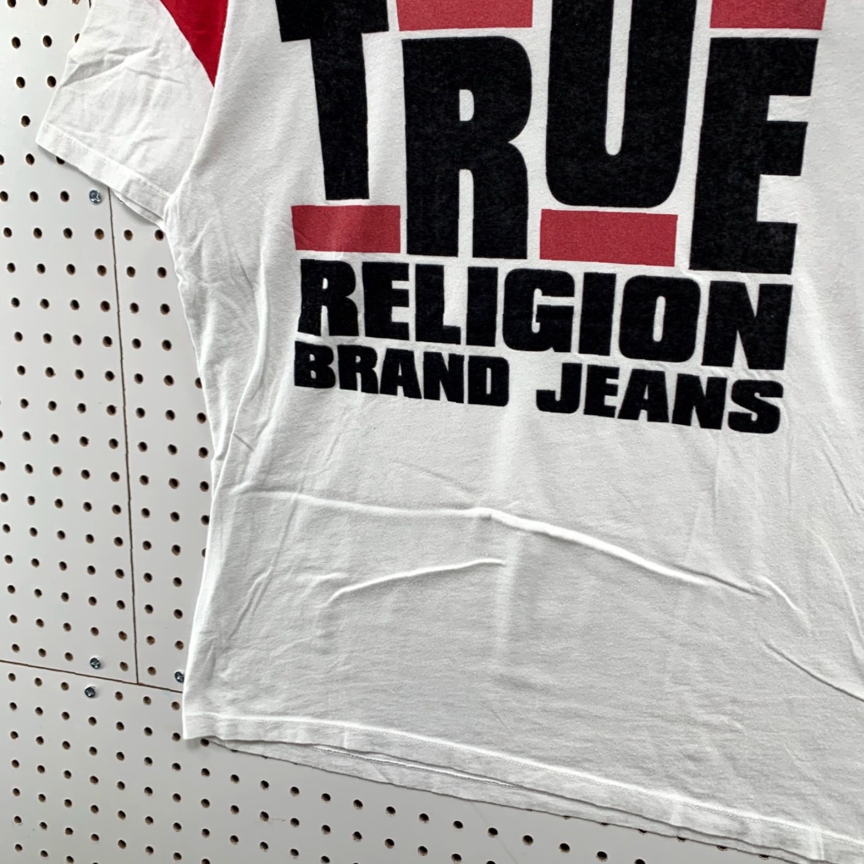 True Religion VINTAGE True Religion Shirt Mens M White Hip Hop Short Sleeve 20x26.5 Shirt Mens White Hip Hop 20x26.5 Mens M White Hip Hop Shirt True Religion Size US M / EU 48-50 / 2 - 7 Thumbnail