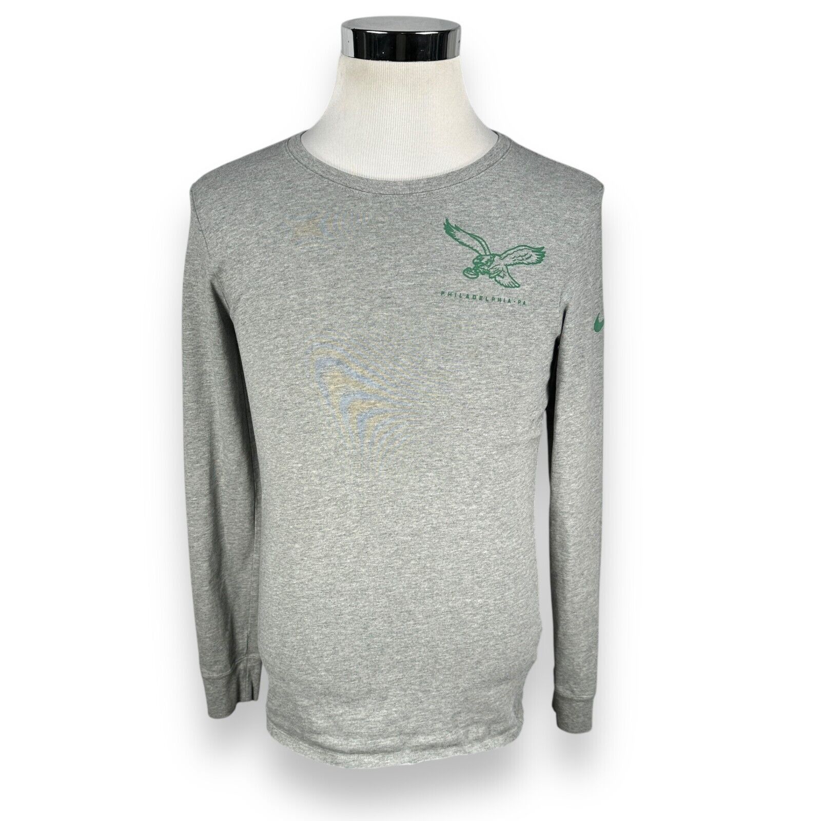 Nike Nike Philadelphia Eagles T-Shirt Men’s Small Gray Green Size US S / EU 44-46 / 1 - 1 Thumbnail