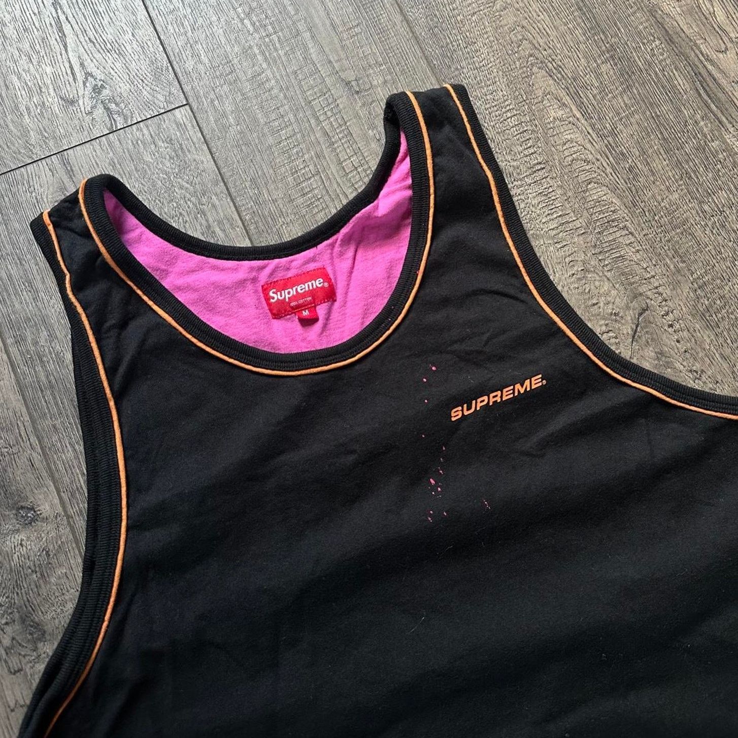 Supreme 2005 Supreme Bill Thomas Skater Photo Pic Tank Top Ride OG