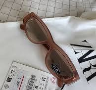 Zara ZARA RECTANGULAR SUNGLASSES Size ONE SIZE - 5 Thumbnail