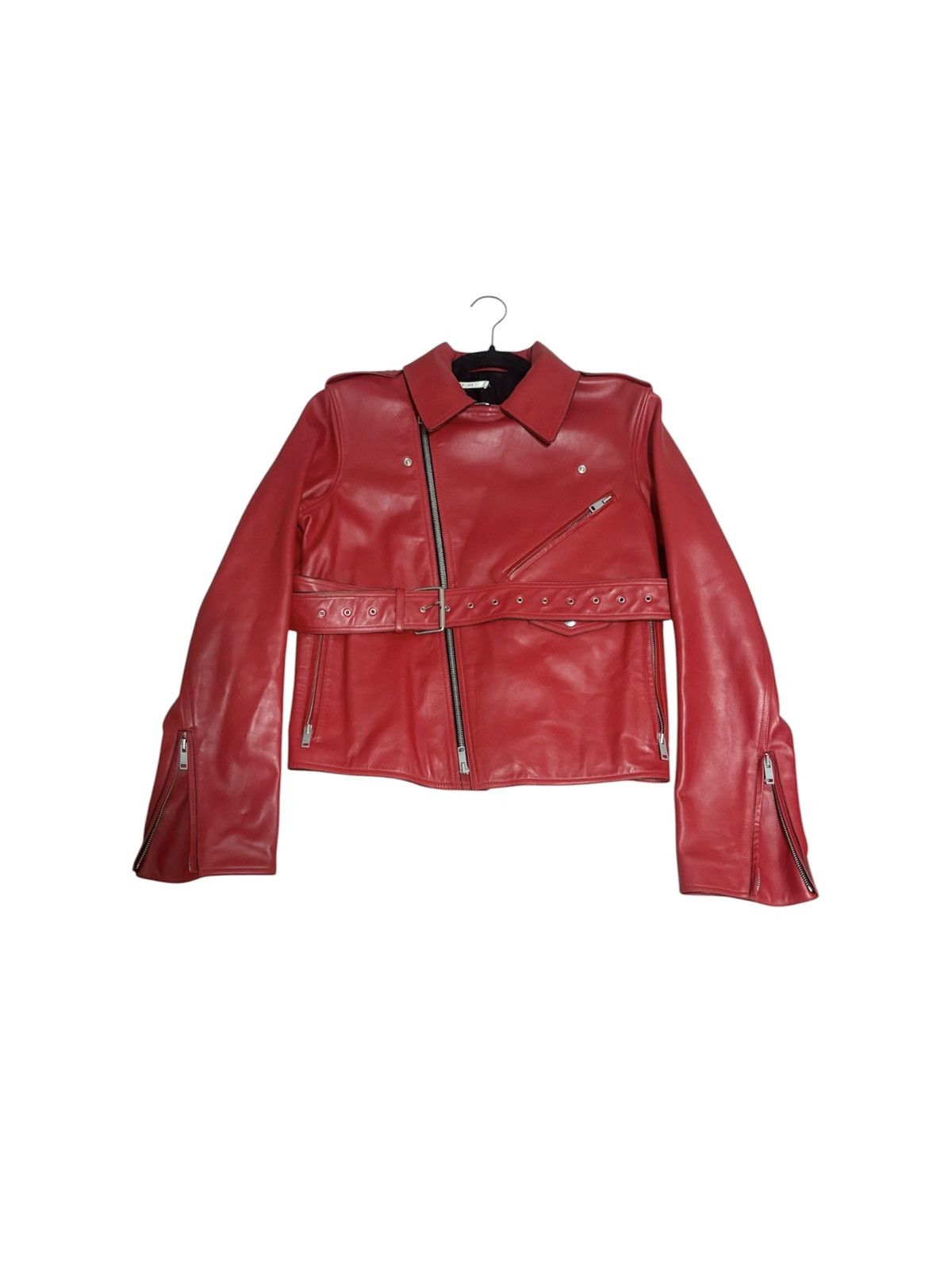 Celine Celine Phoebe Leather biker jacket Size XS / US 0-2 / IT 36-38 - 8 Thumbnail
