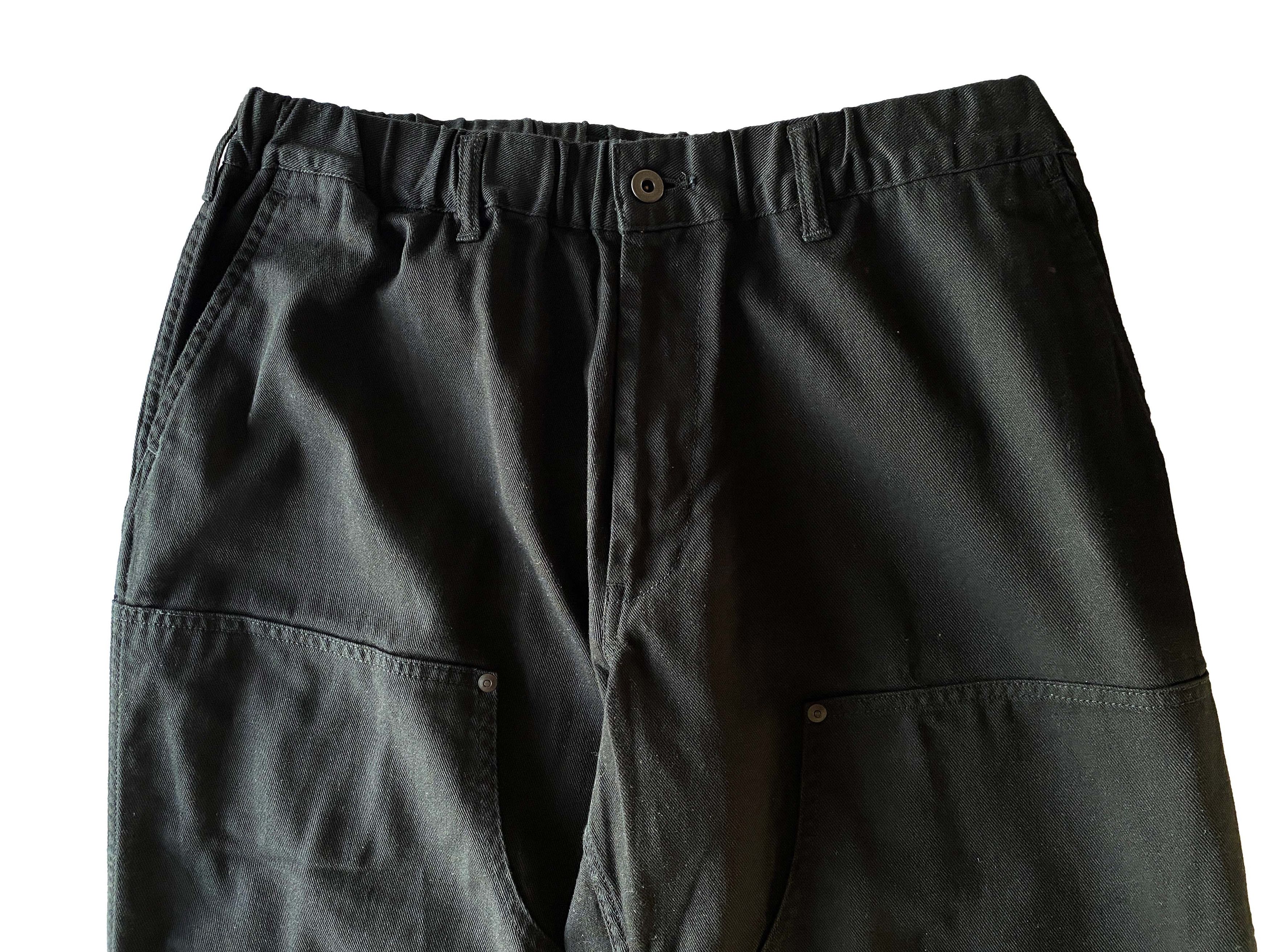 Yohji Yamamoto Yohji Yamamoto Black Scandal Cotton Pants Size US 34 / EU 50 - 5 Thumbnail
