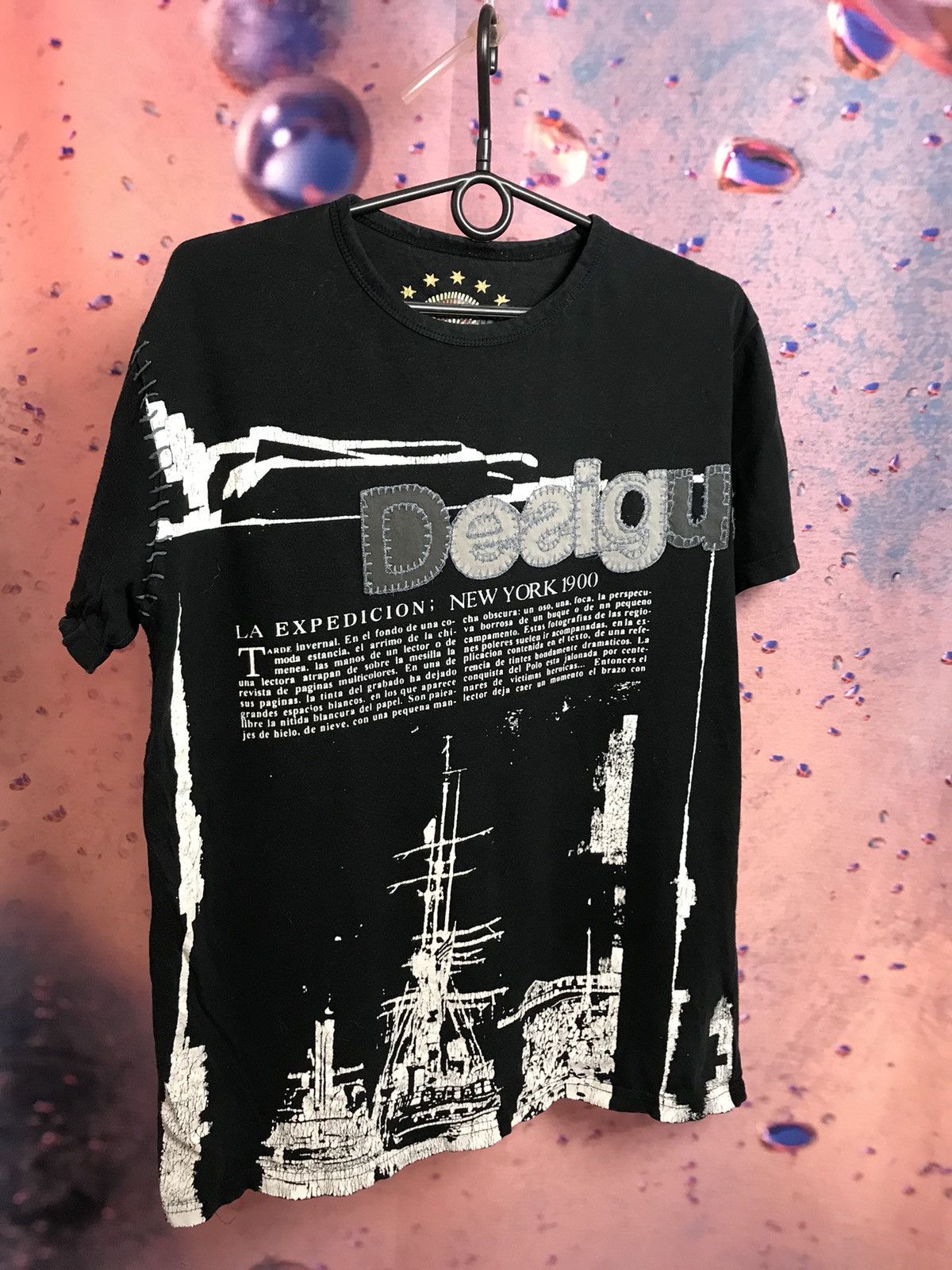Desigual Desigual luxury streetwear tee Size US M / EU 48-50 / 2 - 2 Thumbnail
