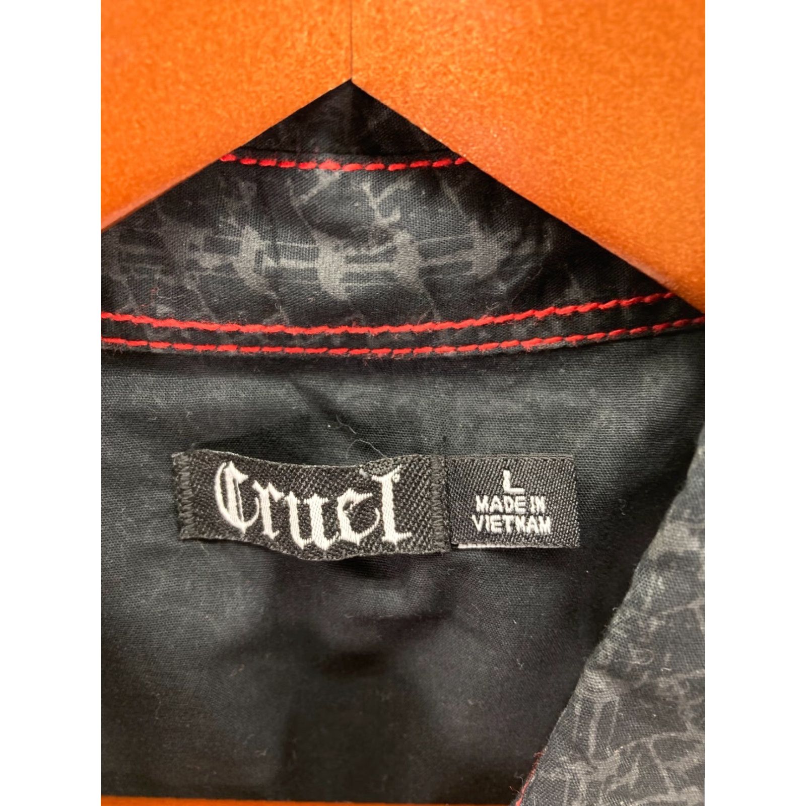 Vintage Cruel Girl Shirt Western Button-Up Womens L Black Geo Long Sleeve Cowgirl Rodeo Pockets Size L / US 10 / IT 46 - 6 Thumbnail