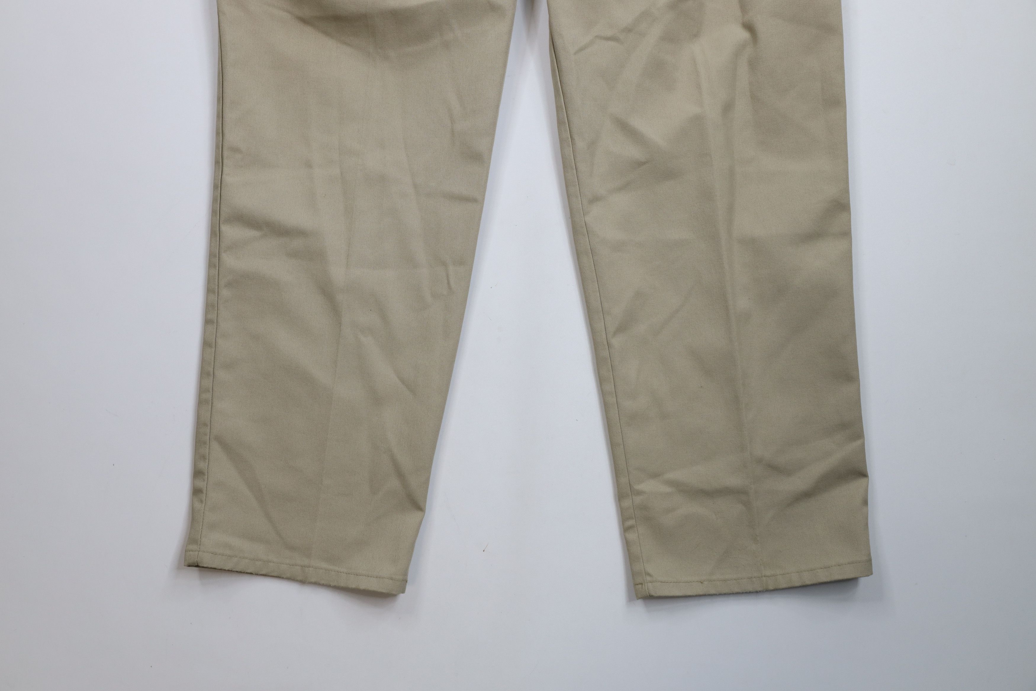 Dickies × Vintage Vintage 90s Dickies Mechanic Wide Leg Chino Pants USA Size US 38 / EU 54 - 4 Thumbnail