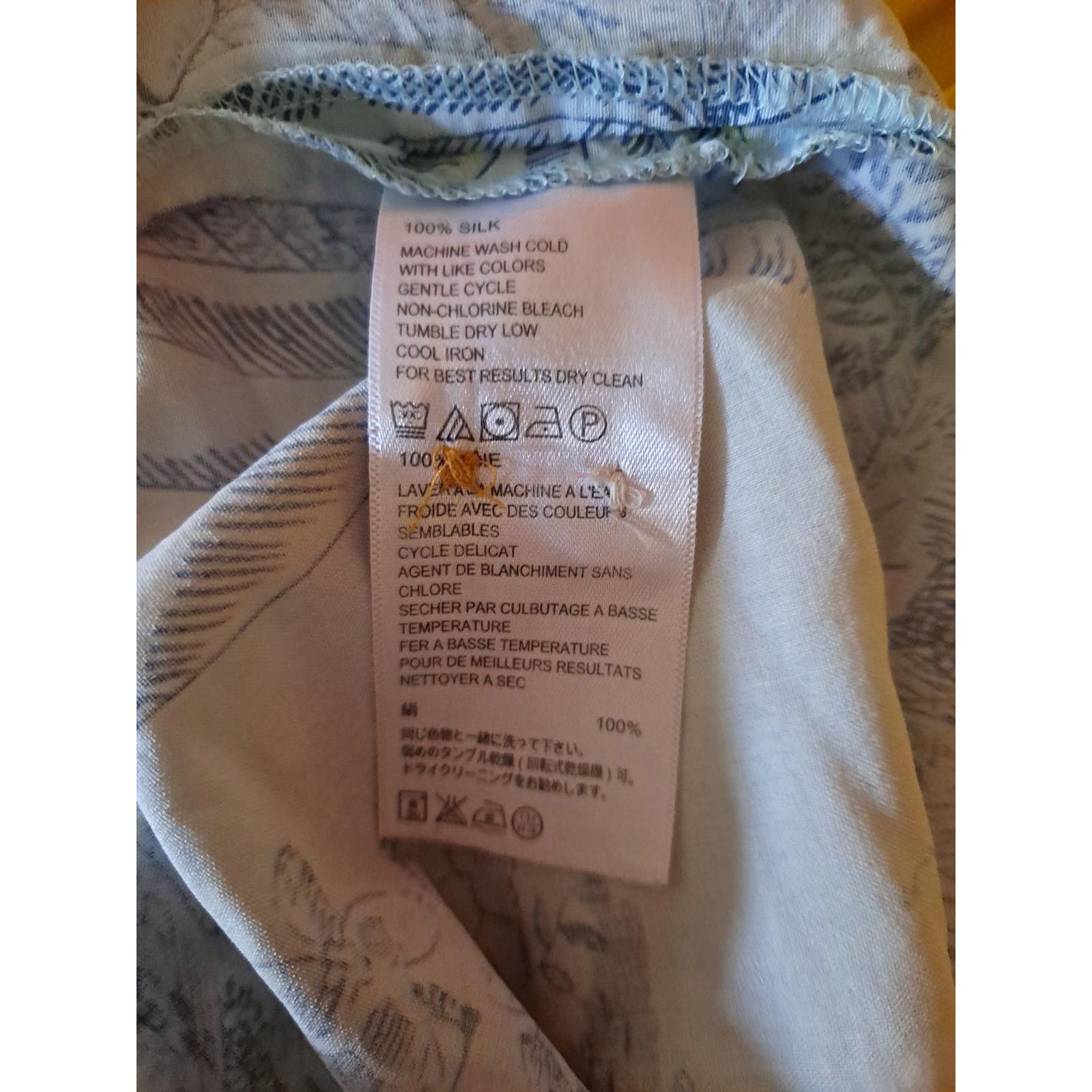 Tommy Bahama Tommy Bahama Original Fit 100% Silk Hawaiian Shirt Size US XL / EU 56 / 4 - 6 Thumbnail