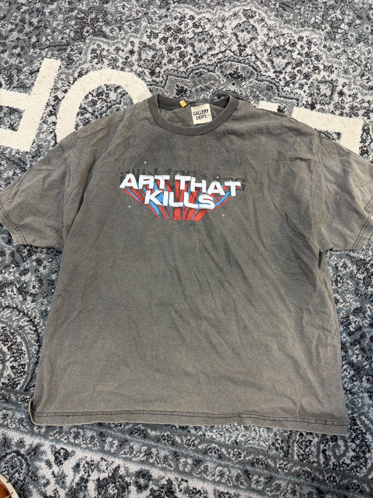 Gallery Dept. Gallery Dept Reversible ATK Space Tee Washed Black