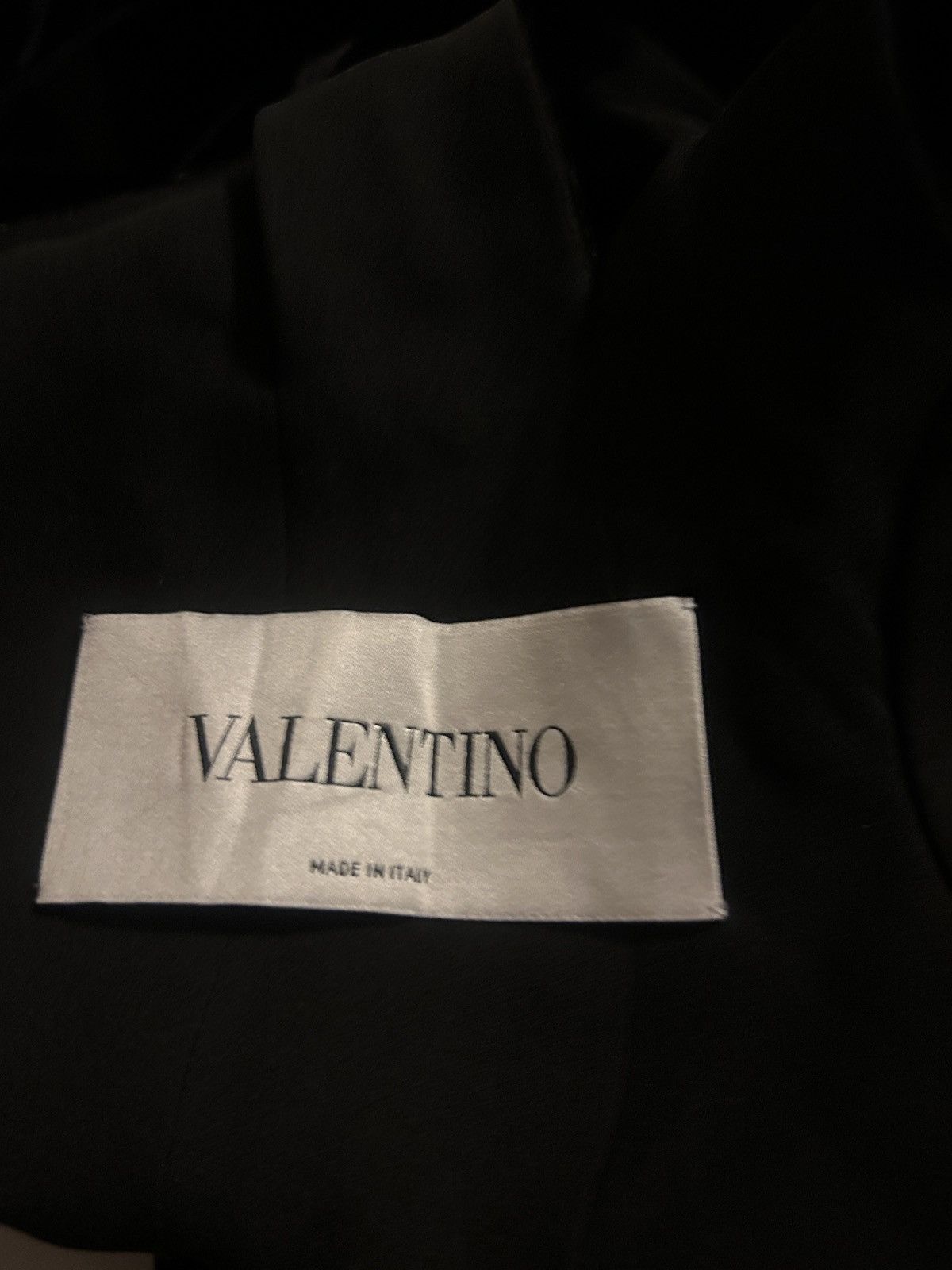 Valentino VALENTINO GARAVANI Cutout silk-velvet midi dress Black IT 40 Size S / US 4 / IT 40 - 10 Thumbnail