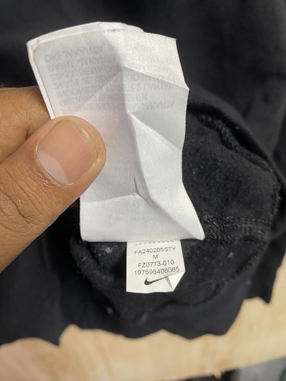 Nike Nike Club Futura Block Hoodie in fleece material Size US L / EU 52-54 / 3 - 4 Thumbnail