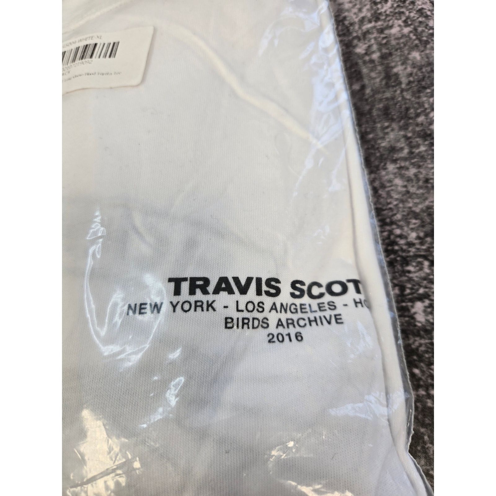 Travis Scott Travis Scott Birds Tour 'Hood Toyota' White LS Tee Size XL Size US XL / EU 56 / 4 - 6 Thumbnail