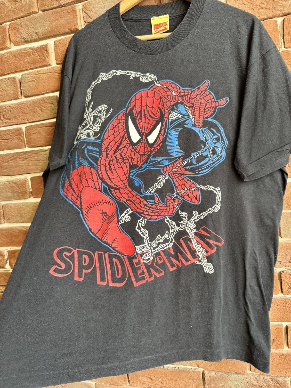 Marvel Comics 1994 90s Vintage Spiderman Marvel Comics Very Rare T Shirt Size US XL / EU 56 / 4 - 6 Thumbnail