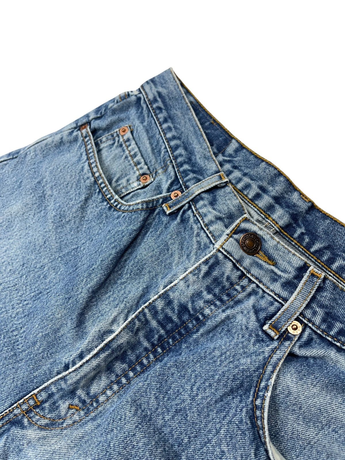 Levi's × Vintage Vintage 90s Levi’s 615 Washed Blue Denim Jeans 34x32 Size US 34 / EU 50 - 11 Thumbnail
