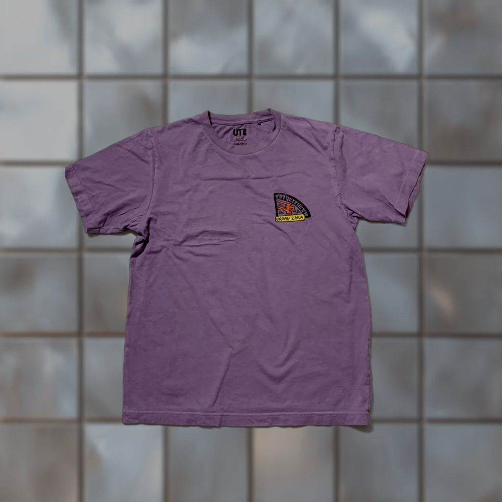 Uniqlo VINTAGE Uniqlo X Keith Haring Organ Zaka Tokyo Pop Art Purple Crewneck T-Shirt Sz. S Mens Purple Crew Neck T-Shirt 90s/Pop Art Size US S / EU 44-46 / 1 - 1 Thumbnail