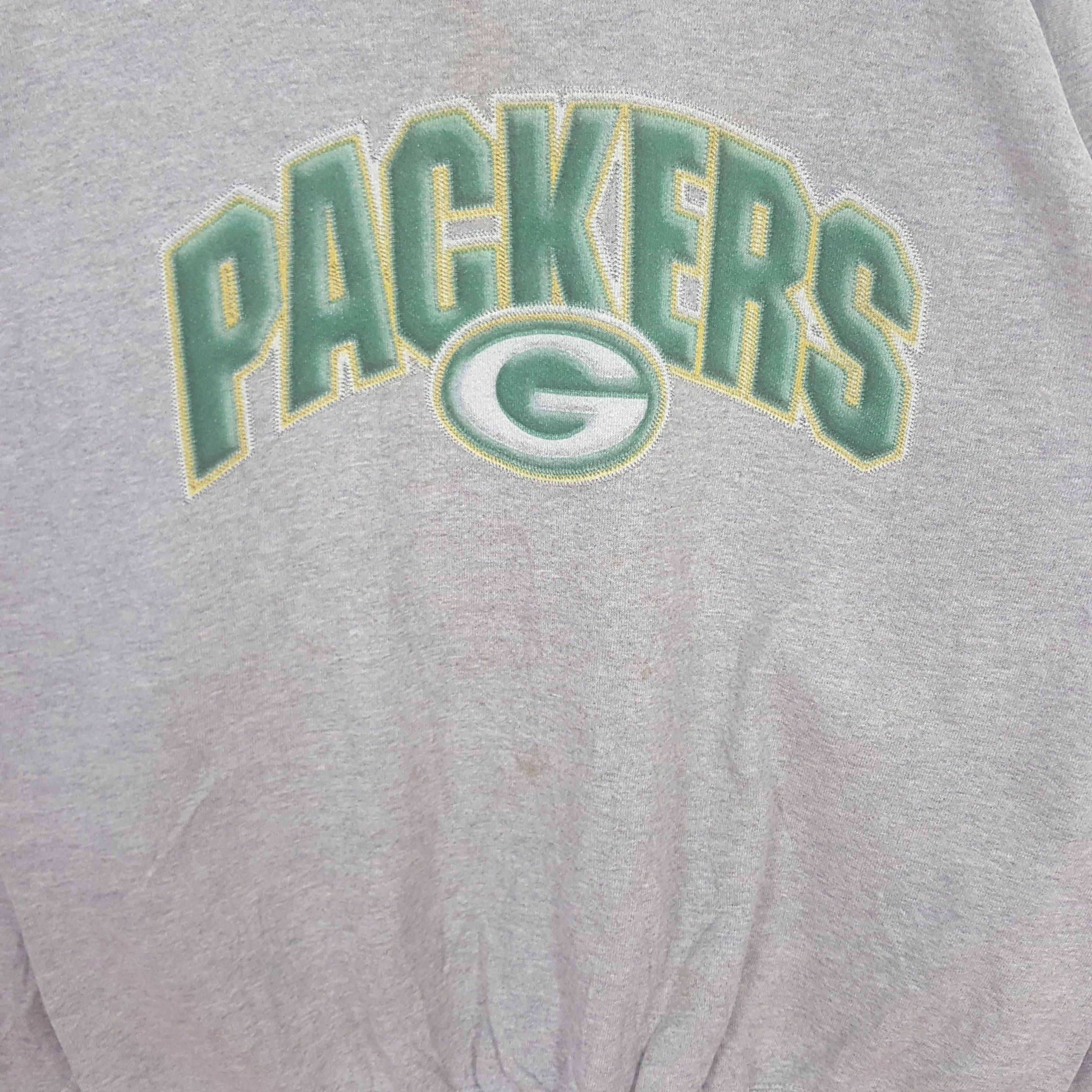 NFL Vintage Packers American Football Team Sweatshirt C307N12 Size US XL / EU 56 / 4 - 2 Thumbnail