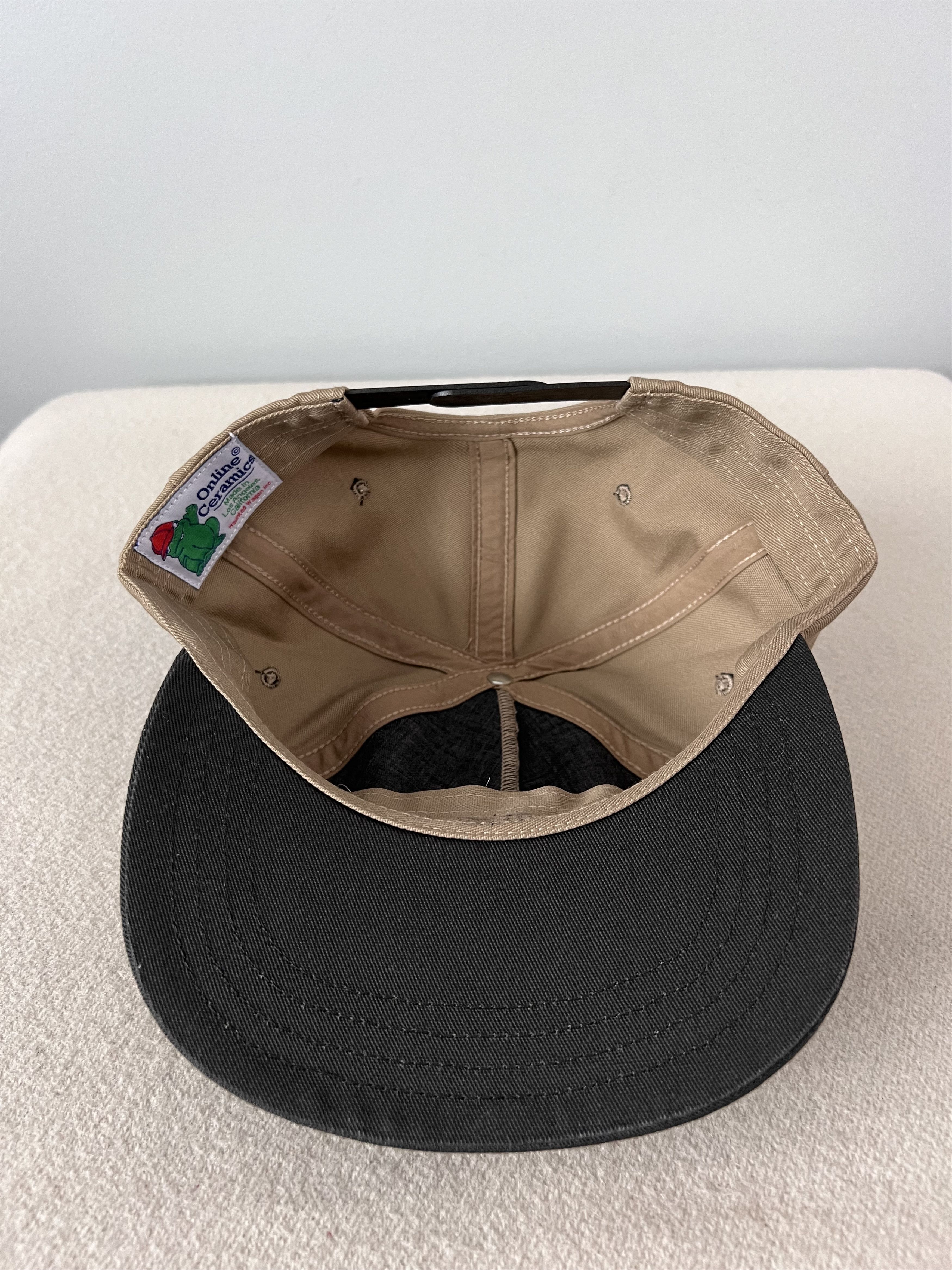 Online Ceramics Online Ceramics Frog Friends Logo Hat in Brown Size ONE SIZE - 5 Thumbnail