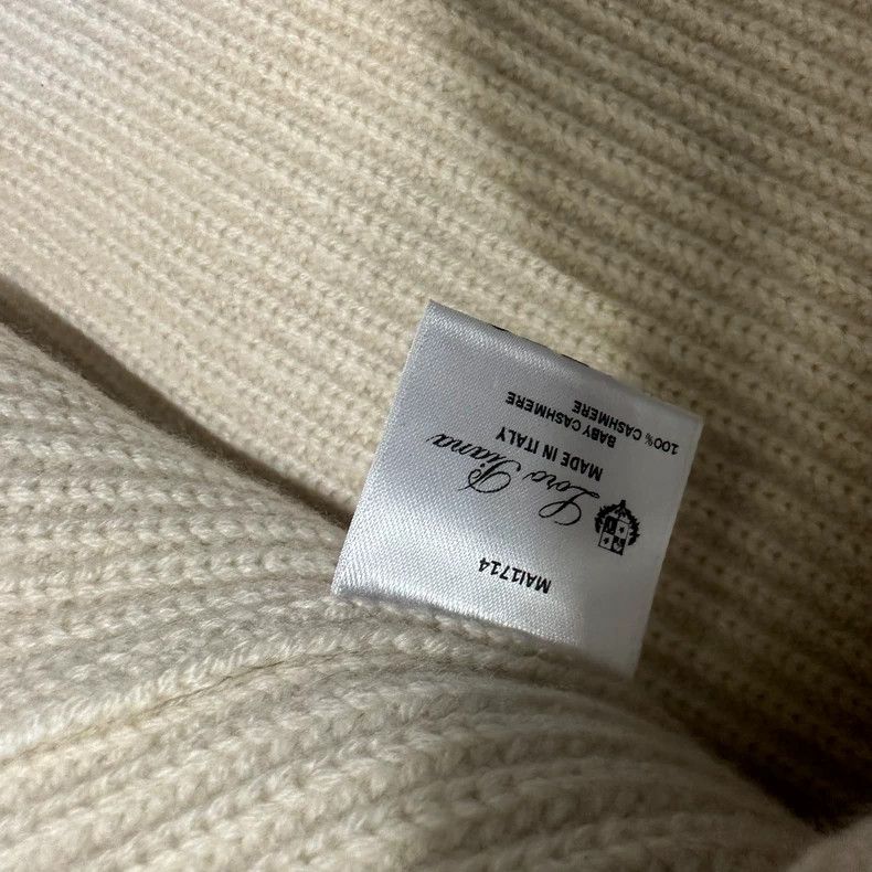 Loro Piana LORO PIANA beige zipper turtleneck sweater Size M / US 6-8 / IT 42-44 - 3 Thumbnail