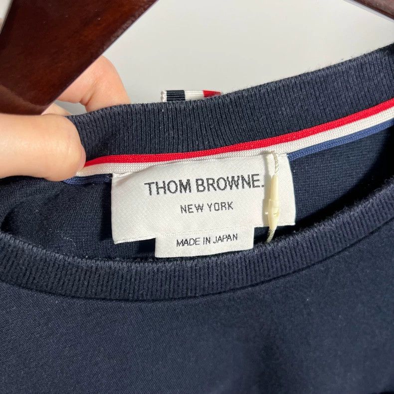 Thom Browne Thom Browne Pocket striped short sleeves Size US M / EU 48-50 / 2 - 3 Thumbnail