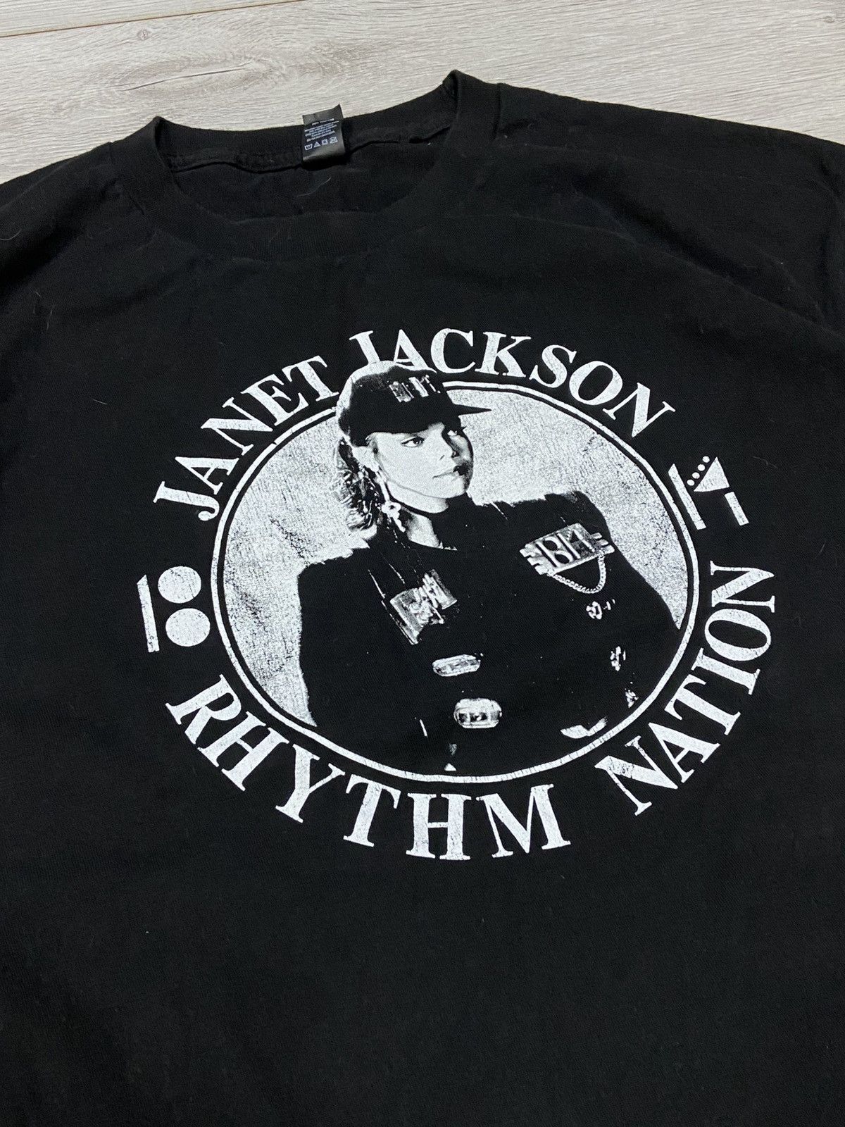 Band Tees Janet Jackson Rhythm Nation 2019 Japan Tour Size US L / EU 52-54 / 3 - 7 Thumbnail