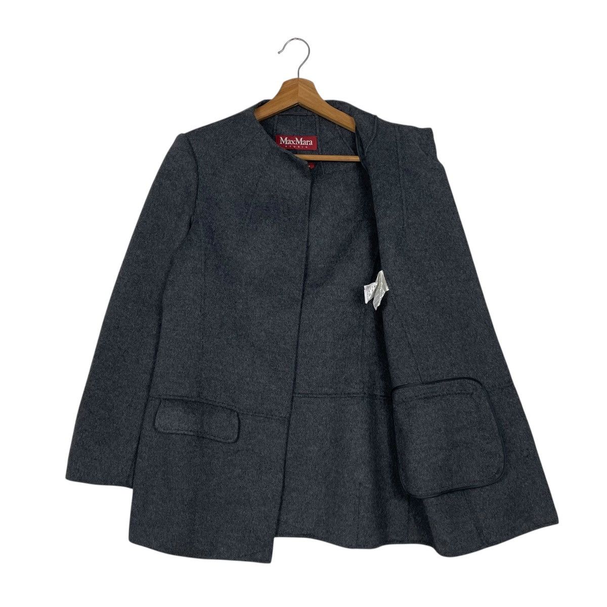Max Mara Max Mara Studio Angora Jacket Size XS / US 0-2 / IT 36-38 - 9 Thumbnail