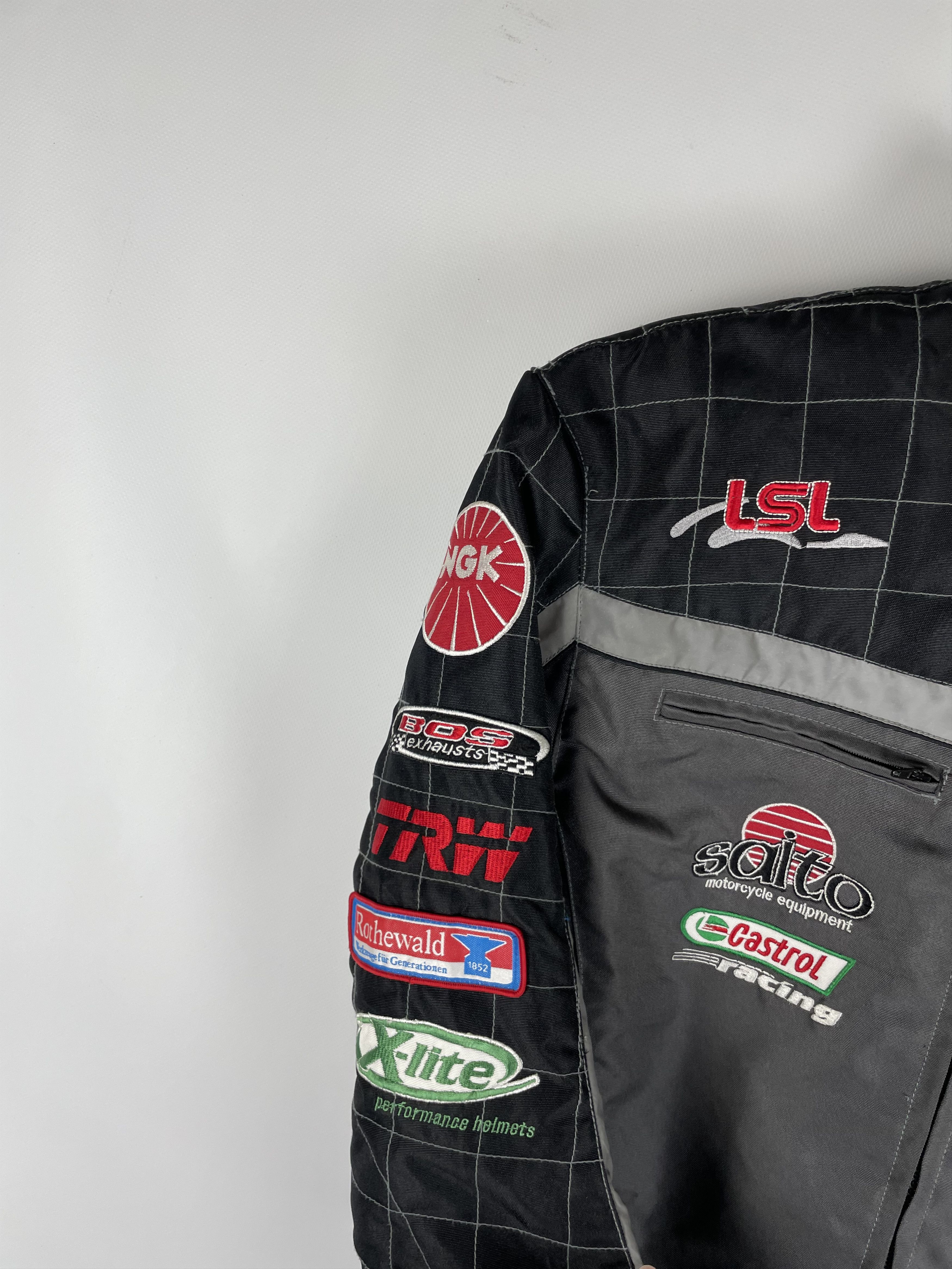 Japanese Brand Fast Lane Racing Jacket Big Logo Vintage Team Size US S / EU 44-46 / 1 - 6 Thumbnail