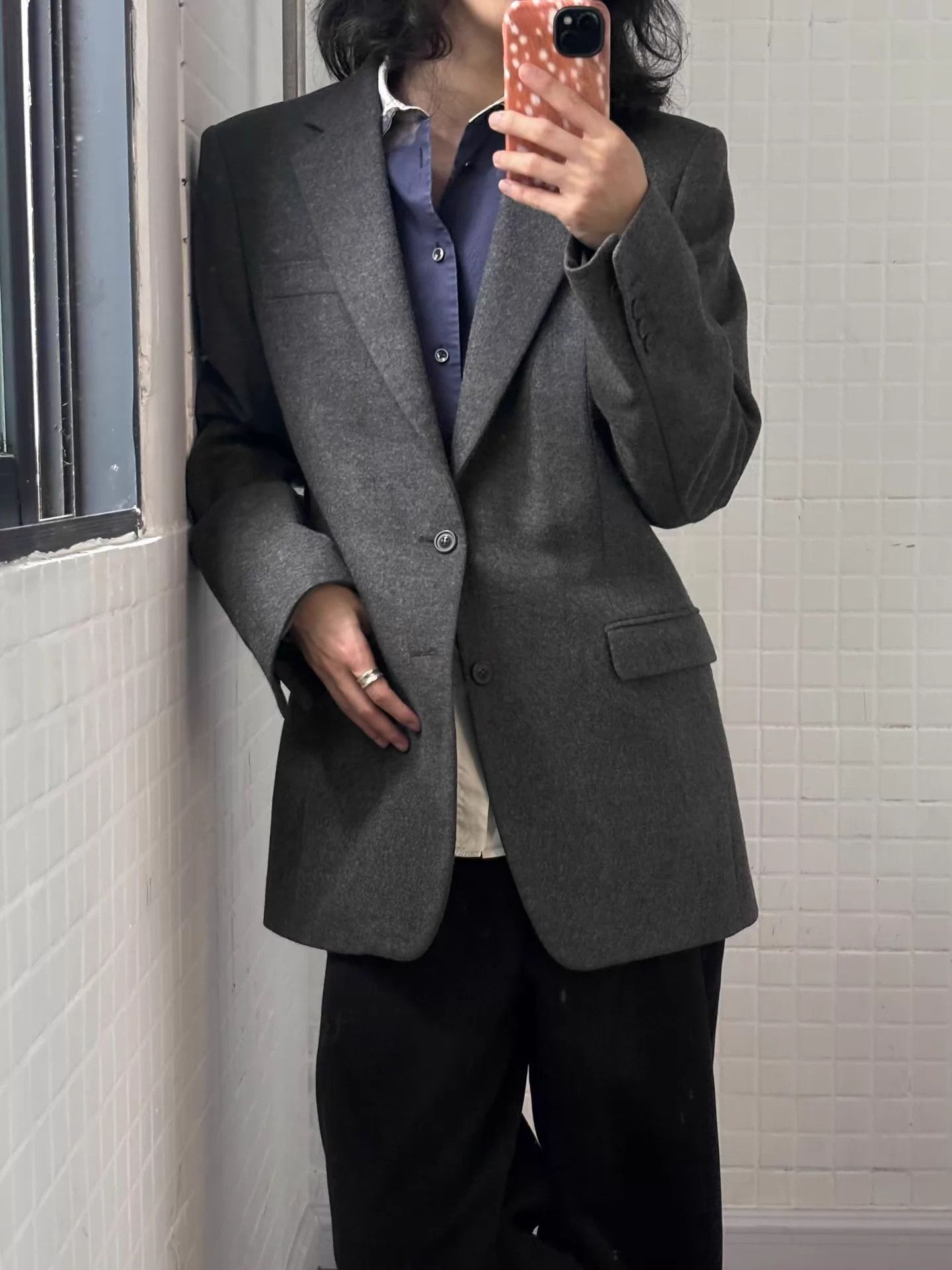 Maison Margiela Black Single-Breasted Tailored Blazer Size US M / EU 48-50 / 2 - 3 Thumbnail