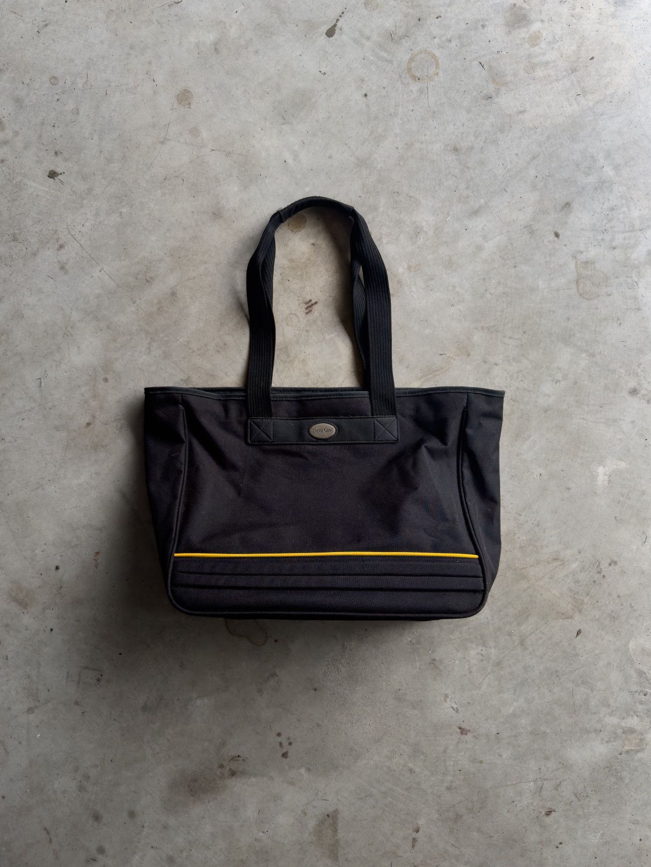 Vintage Vintage Black Travel Tote Bag Size ONE SIZE - 1 Thumbnail