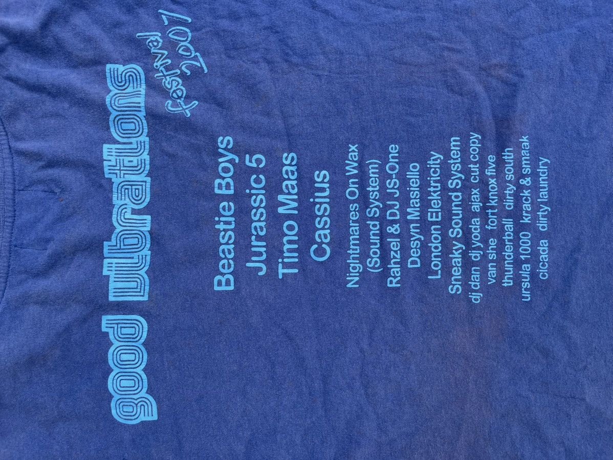 Quiksilver RARE Vintage Quicksilver Good Vibration Festival 2007 Tshirt Size US XL / EU 56 / 4 - 4 Thumbnail