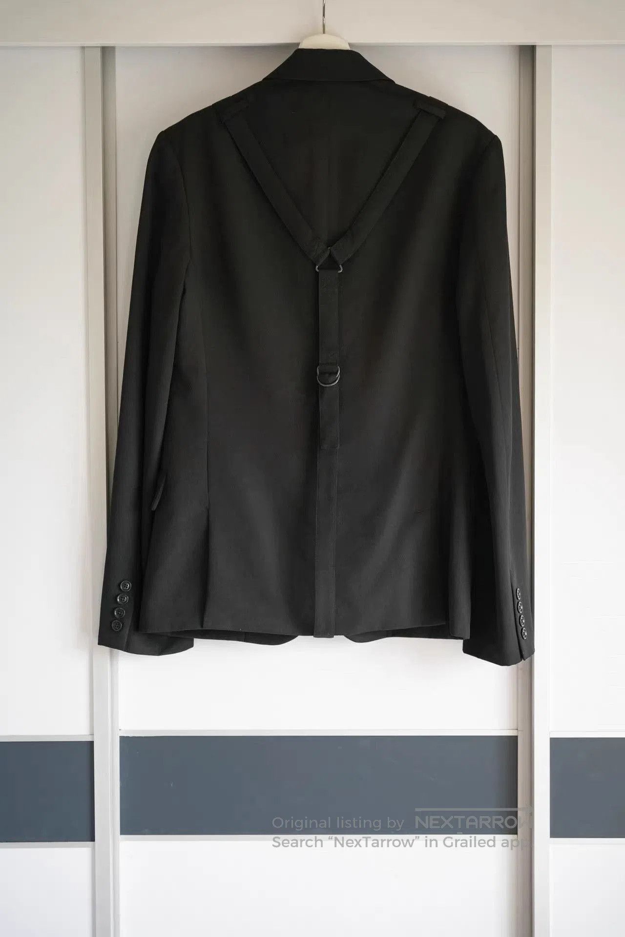 Yohji Yamamoto Black Blazer with Button Closure Size M. Size US M / EU 48-50 / 2 - 2 Thumbnail
