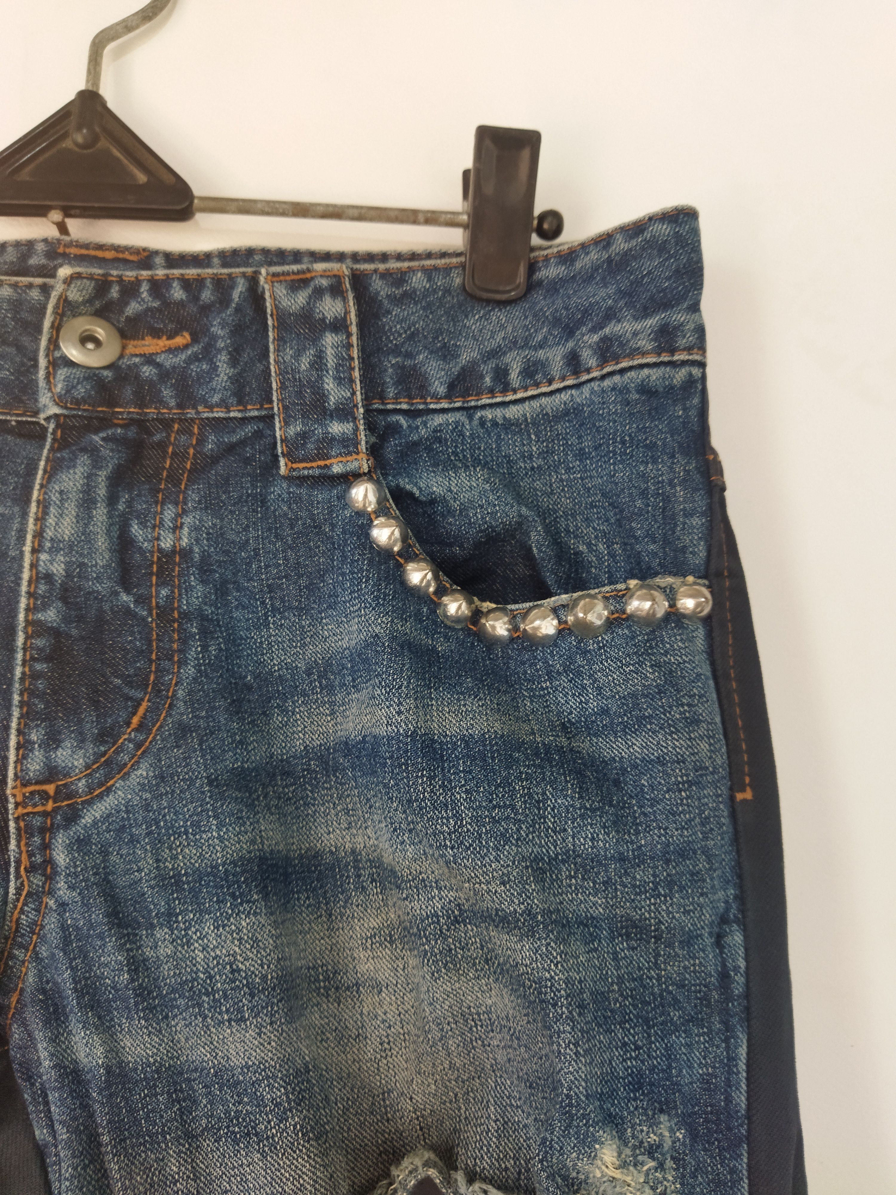 Japanese Brand Algonquin Distressed Denim Jeans – Japanese Archive Style Size 30" / US 8 / IT 44 - 5 Thumbnail