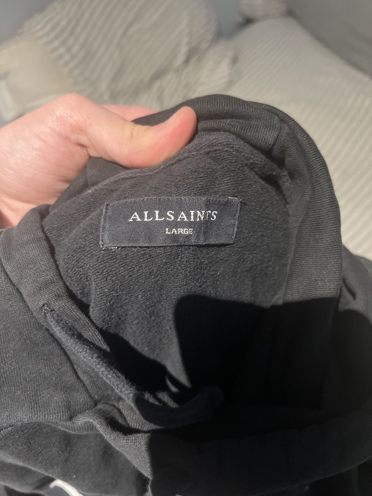 Allsaints Allsaints Split Hoodie Size US L / EU 52-54 / 3 - 3 Thumbnail