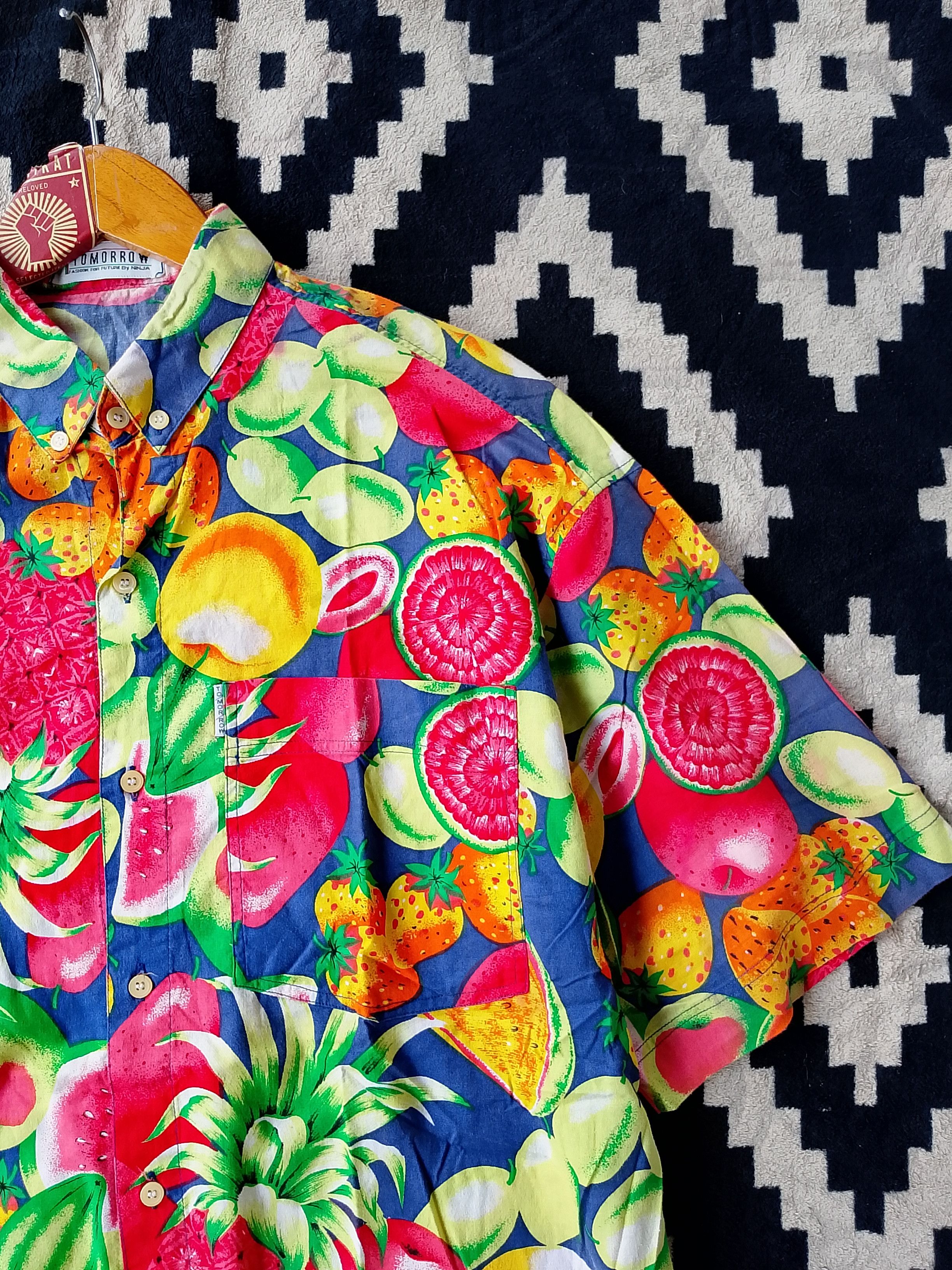 Vintage Vintage Hawaiian Tomorrow by Ninja Fashion for Future Size US L / EU 52-54 / 3 - 4 Thumbnail
