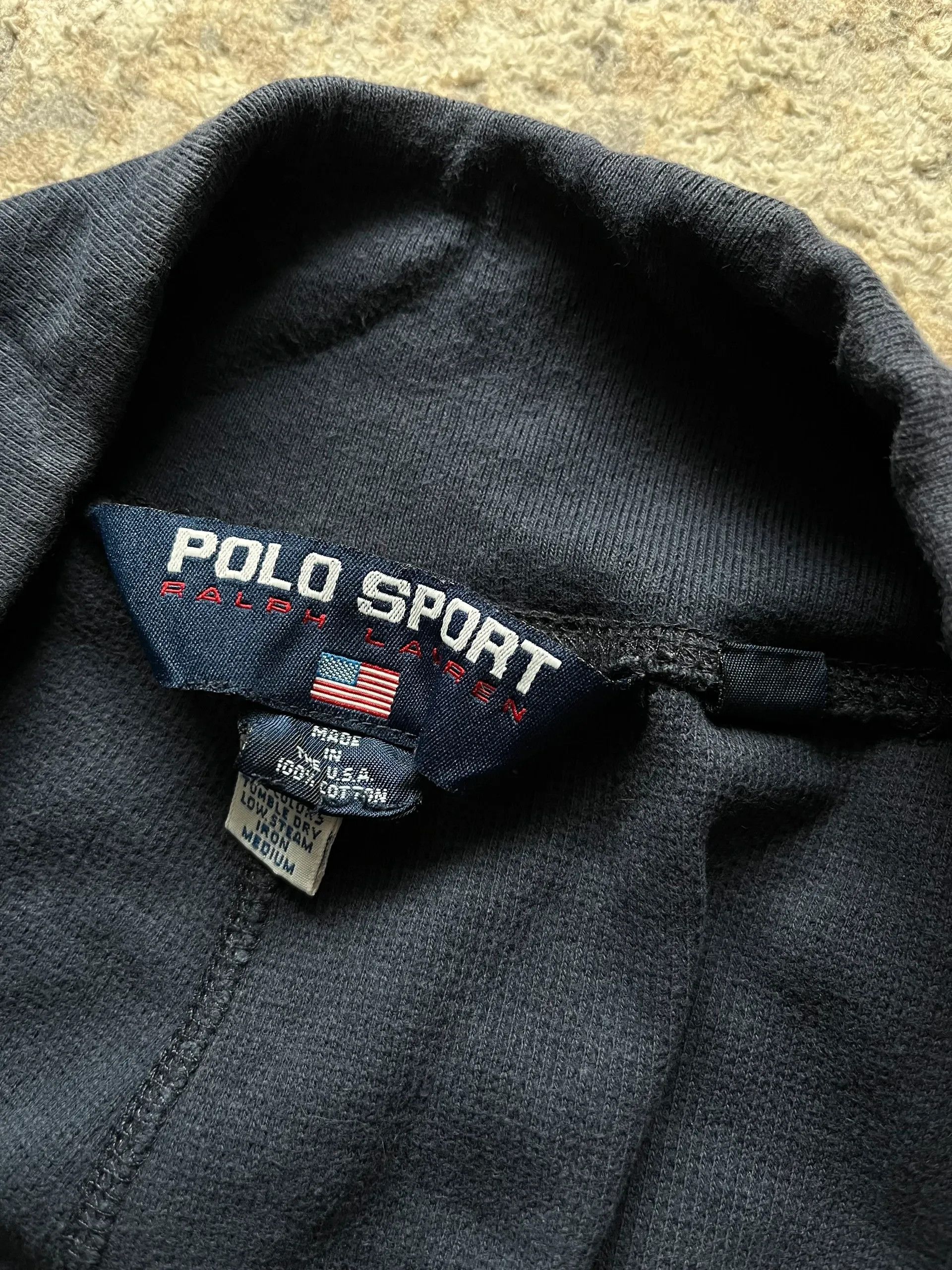 Polo Ralph Lauren Ralph Lauren Polo Sport Sz XL Joggers Sweatpants Navy Blank Size US 38 / EU 54 - 3 Thumbnail