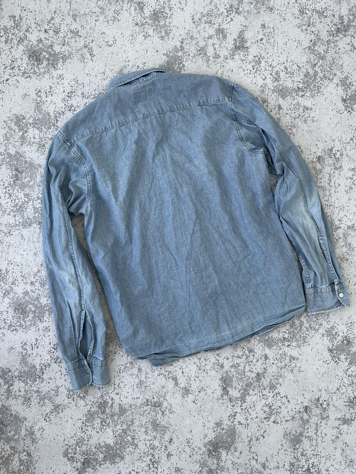 Vintage Agnes B. Homme Paris Denim Shirt