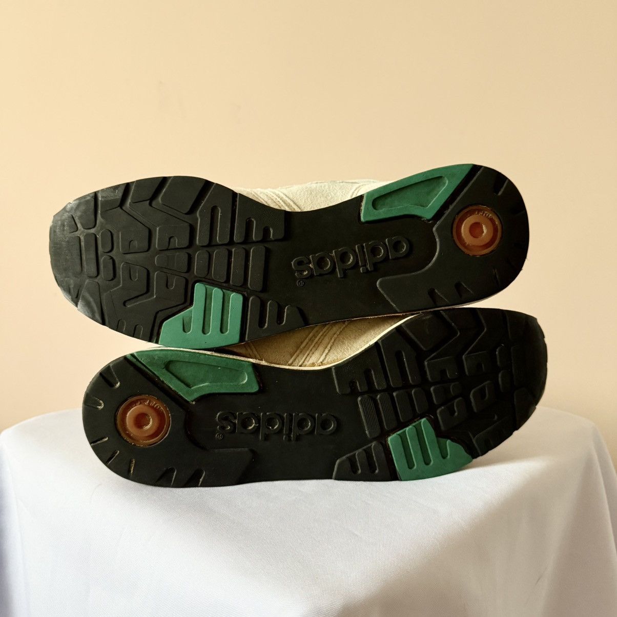 Adidas 80s Vintage Adidas TX8911 / 680 (Korea) Green/Cream Shoes Size US 8.5 / EU 41-42 - 23 Thumbnail