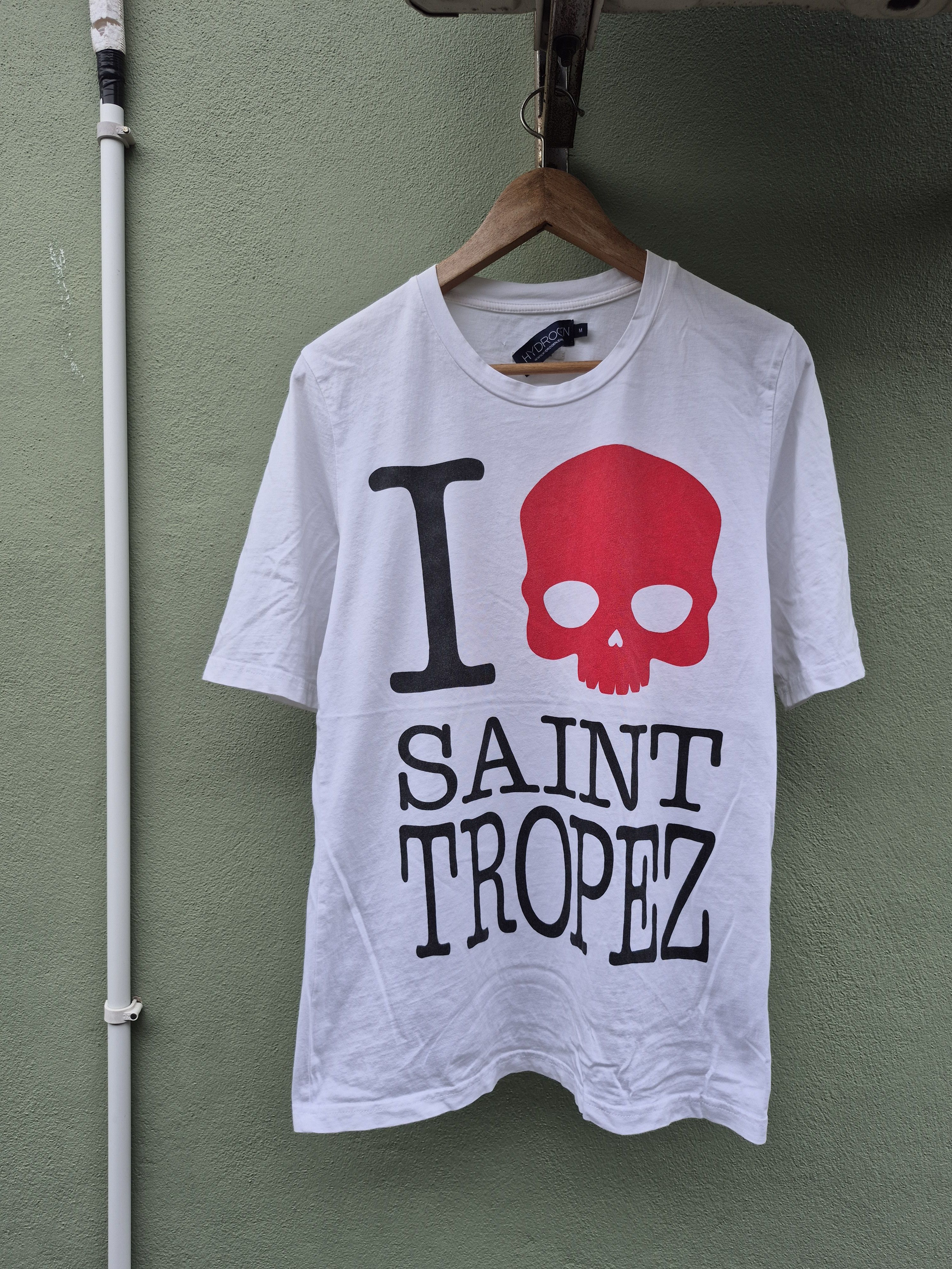 HYDROGEN 💀 Hydrogen Italy Saint Tropez Skulls Tee Size US M / EU 48-50 / 2 - 1 Thumbnail