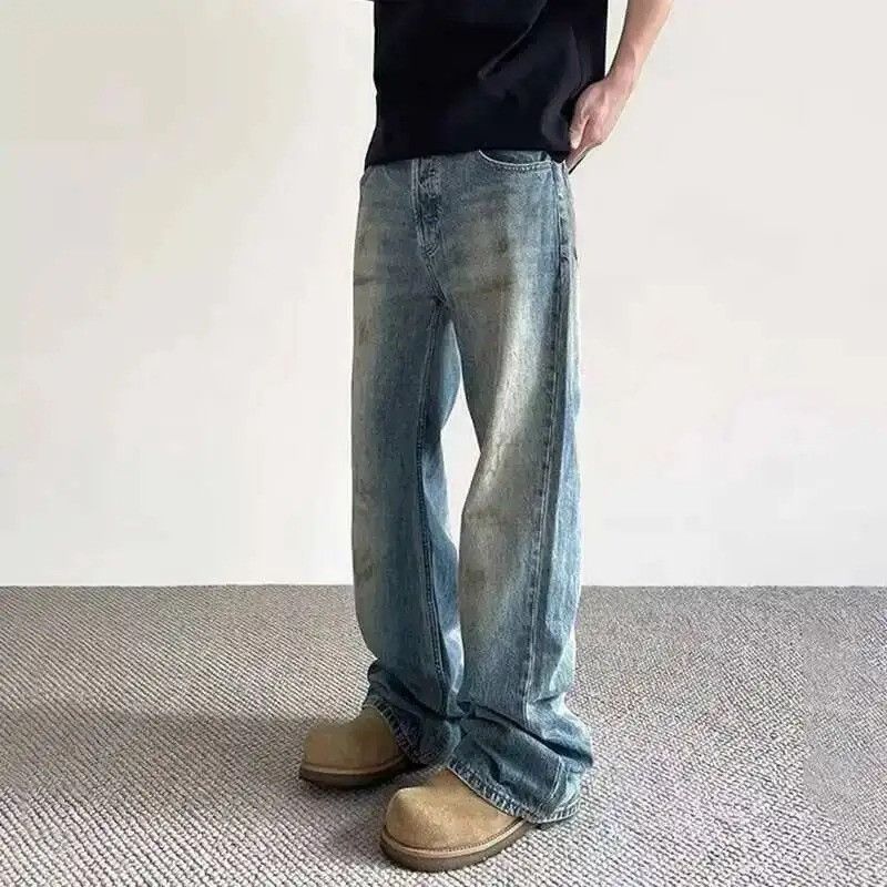 Jean Tie-Dye Vintage Flared Street Jeans Size US 32 / EU 48 - 4 Thumbnail