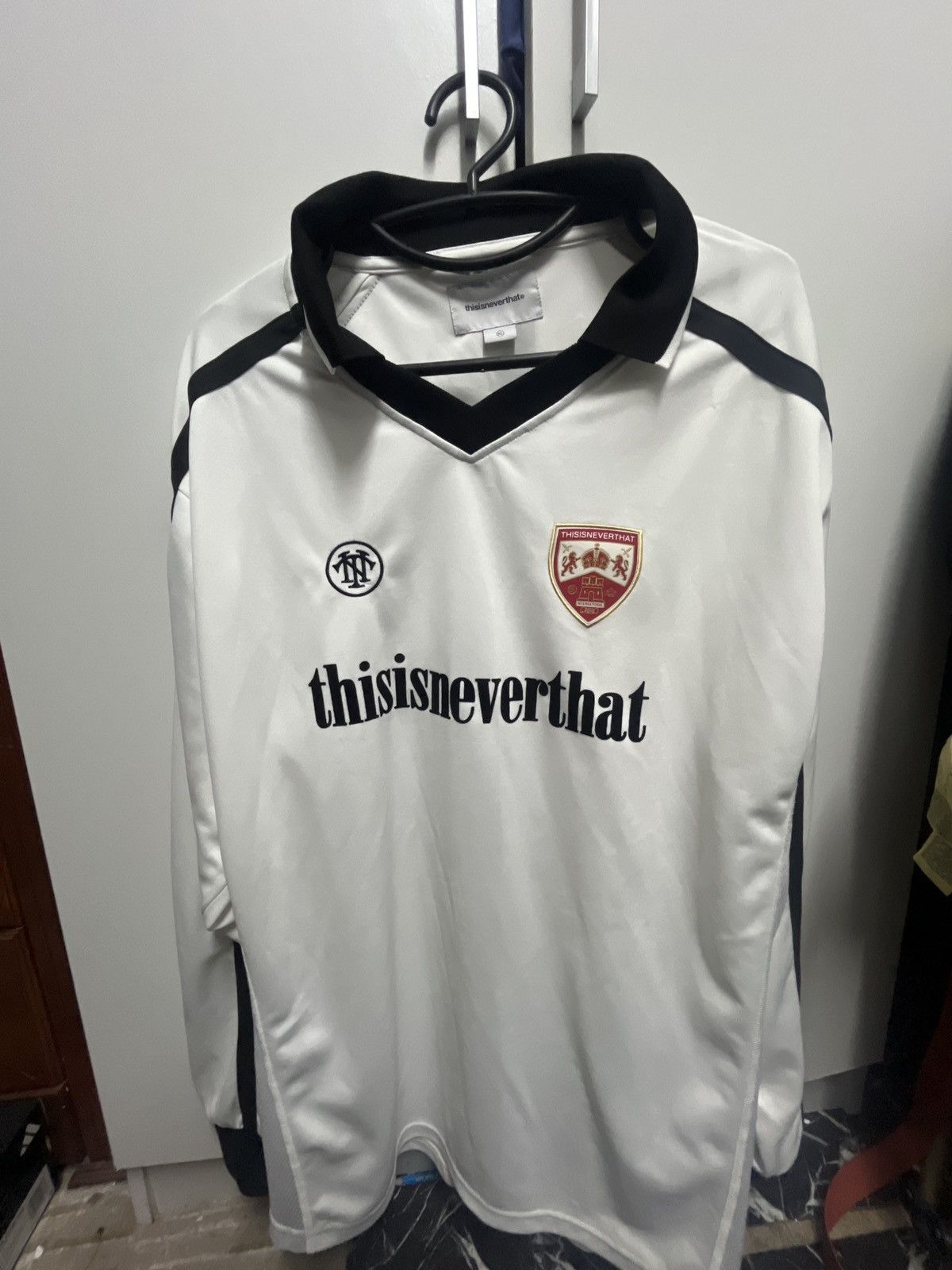 thisisneverthat SOCCER JERSEY IN WHITE Size US XL / EU 56 / 4 - 1 Thumbnail