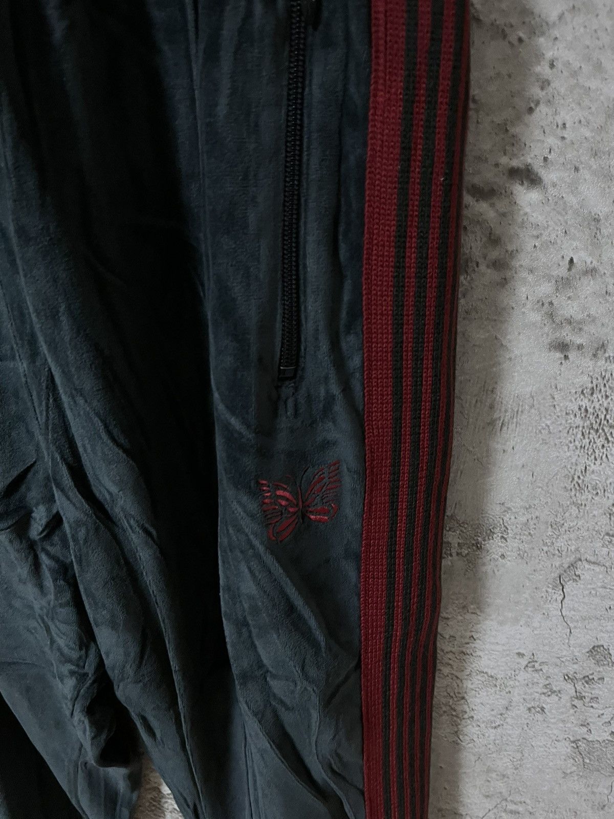 Needles Needles Early Velvet Track Pants Velour Size US 31 - 2 Thumbnail